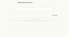 Desktop Screenshot of abhinavfarmersclub.org